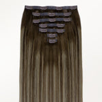 Honey Blonde Balayage (4/26/4) Seamless Clip-Ins [Clearance]_100% Remy Human Hair.