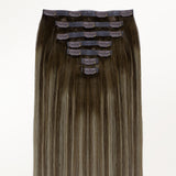 Honey Blonde Balayage (4/26/4) Seamless Clip-Ins [Clearance]_100% Remy Human Hair.