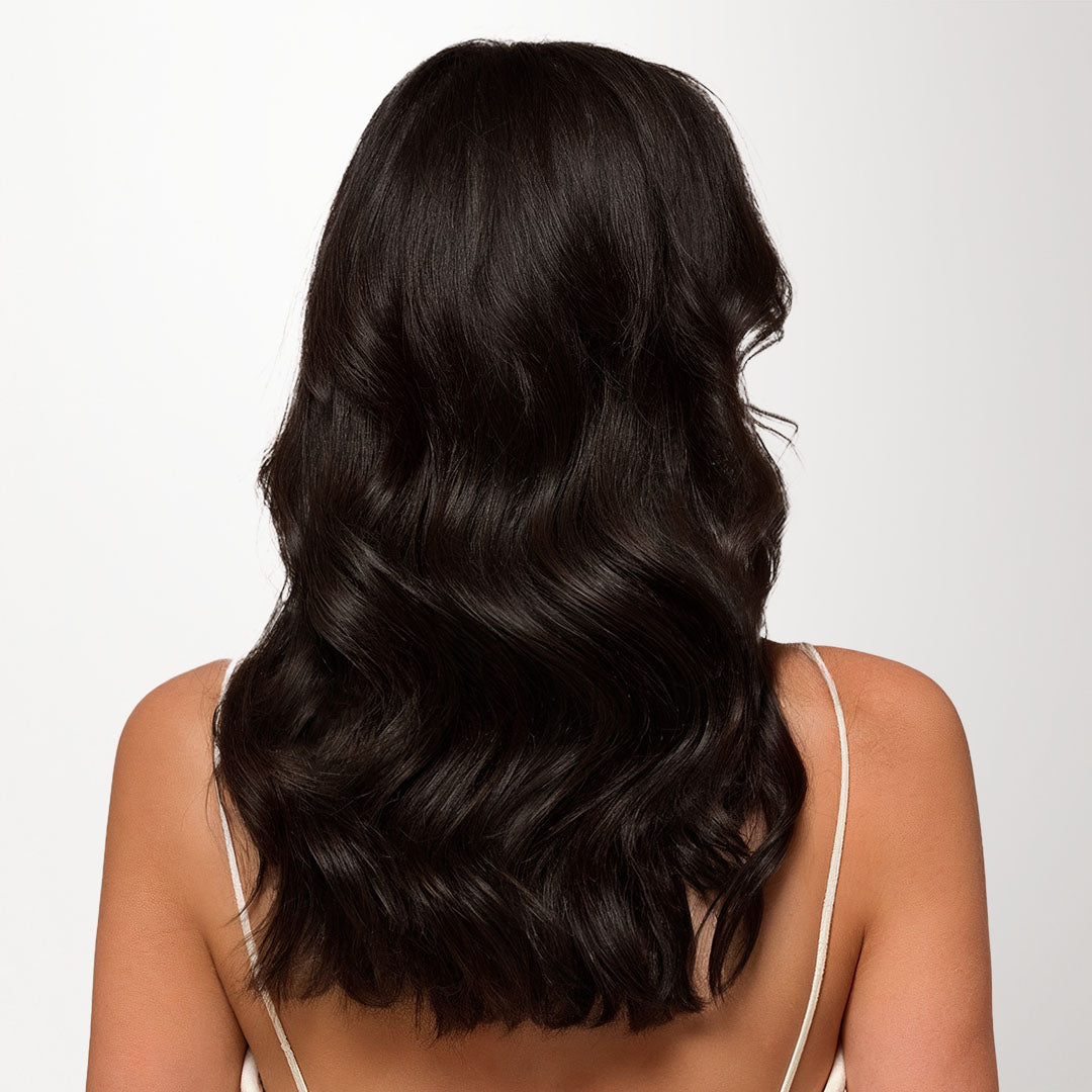 Light Brown (2A) Seamless Clip-Ins [Clearance]_100% Remy Human Hair.