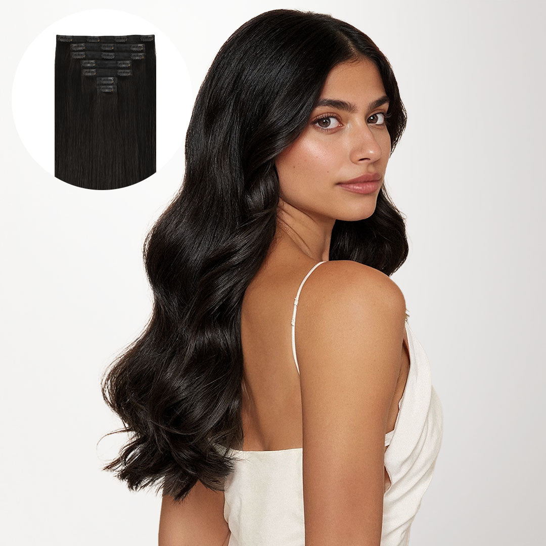 Seamless Clip-Ins_100% Remy Human Hair.