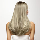 Ash Blonde Highlights (17A/60A) Classic Clip-Ins (150g-170g) [Clearance]_100% Remy Human Hair.