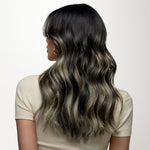 Black to Light Blonde Balayage (1B/19/1B) Classic Clip-Ins (150g-170g)_100% Remy Human Hair.