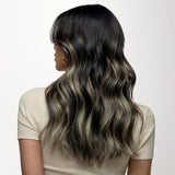 Black to Light Blonde Balayage (1B/19/1B) Classic Clip-Ins (150g-170g)_100% Remy Human Hair.