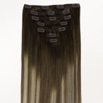 Bleach Blonde Balayage (3/8/613) Thick Classic Clip-Ins (150g-170g) [Clearance]_100% Remy Human Hair.