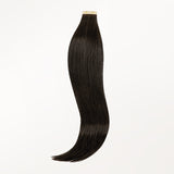 Dark Brown (2) Silky Straight Tape In Hair Extensions 50g