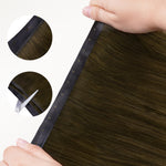 Bleach Blonde Balayage (3/8/613) Butterfly Weft Hair Extensions (100g-150g)_100% Remy Human Hair.
