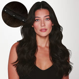 Natural Black (1B) Butterfly Weft Hair Extensions (100g-150g)_100% Remy Human Hair.