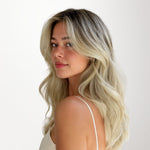 Ash Blonde Highlights (17A/60A) Classic Clip-Ins [Clearance]_100% Remy Human Hair.