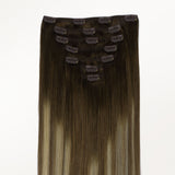Bleach Blonde Balayage (3/8/613) Classic Clip-Ins [Clearance]_100% Remy Human Hair.