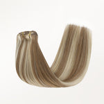  Ash Beige Blonde Blend (T12A/18H/P18H) Classic Clip-Ins (120g-150g)-100% Remy Human Hair.