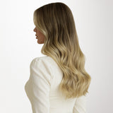 Chocolate Brown to Dirty Blonde (4/18) Classic Clip-Ins 120g [Clearance]_100% Remy Human Hair.