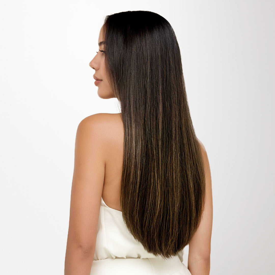 Dark Brown Balayage (2/6/2) Classic Clip-Ins [Clearance]_100% Remy Human Hair.