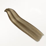 Golden Blonde Highlights (8B/60B) Classic Clip-Ins [Clearance]-100% Remy Human Hair.