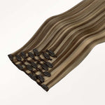 Golden Blonde Highlights (8B/60B) Classic Clip-Ins [Clearance]_100% Remy Human Hair.