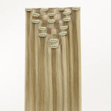 Light Blonde Highlights (16/22A) Classic Clip-Ins [Clearance]_100% Remy Human Hair.
