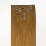 Medium Auburn Brown (30) Classic Clip-Ins (120g-130g) [Clearance]_100% Remy Human Hair.