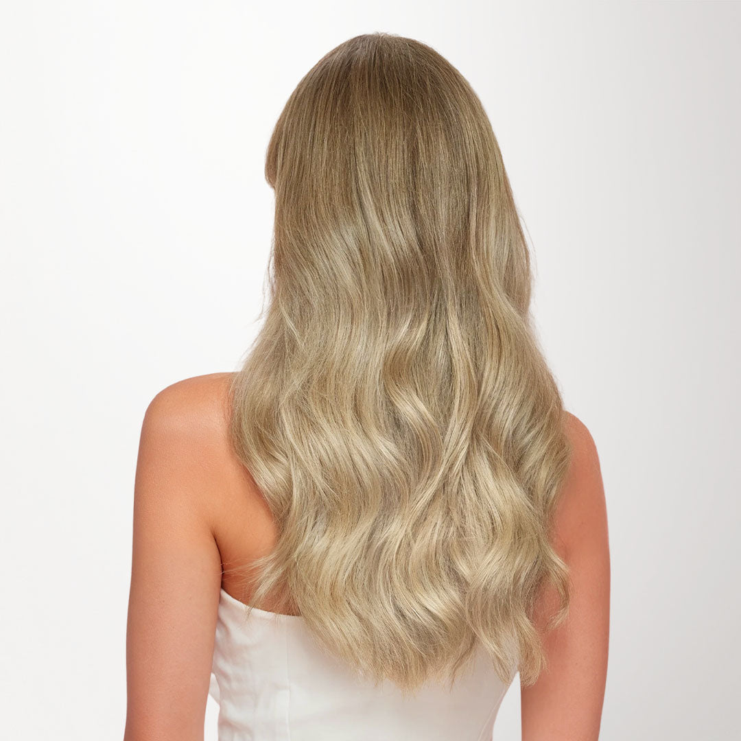 Natural Blonde Balayage (18ET90A) Classic Clip-Ins (120g-130g)_100% Remy Human Hair.