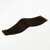 Chocolate Brown (4A) Classic Clip-Ins (120g-150g)-100% Remy Human Hair.