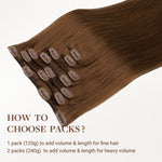 Copper (350) Classic Clip-Ins [Clearance]_100% Remy Human Hair.