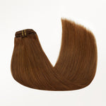 Copper (350) Classic Clip-Ins (120g-130g)-100% Remy Human Hair.