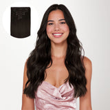 Classic Clip in Hair Extensions-1_100% Remy Human Hair.