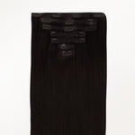 Dark Brown (2) Classic Clip-Ins [Clearance]_100% Remy Human Hair.