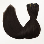 Dark Brown (2) Classic Clip-Ins [Clearance]-100% Remy Human Hair.