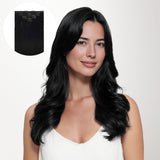 Classic Clip in Hair Extensions-1_100% Remy Human Hair.