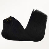 Classic Clip in Hair Extensions-1_100% Remy Human Hair.