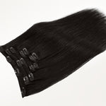 Classic Clip in Hair Extensions-1_100% Remy Human Hair.