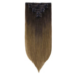 Classic Clip in Hair Extensions 120G_100% Remy Human Hair.