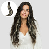 Tape-Ins Hair Extensions Balayage-100% Remy Human Hair.