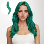Green Color Tape-Ins (25g-30g) _100% Remy Human Hair.