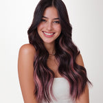 Peach Pink Color Tape-Ins (25g-30g)_100% Remy Human Hair.