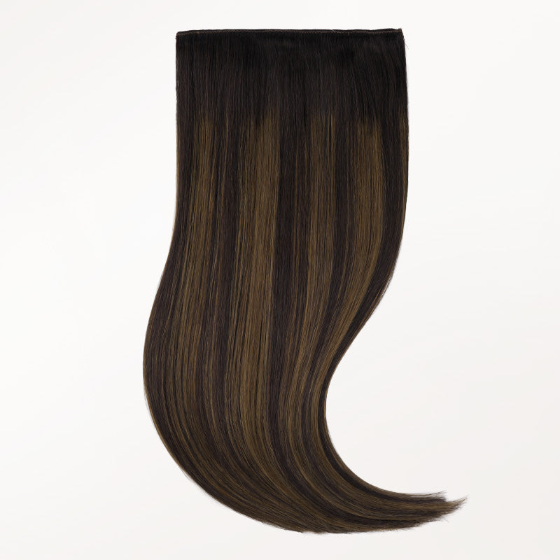 Dark Brown Balayage (2/6/2) Full Classic Clip-Ins (160g-220g)_100% Remy Human Hair.