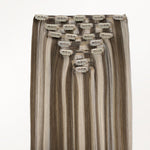 Golden Blonde Highlights (8B/60B) Full Classic Clip-Ins (160g-220g)_100% Remy Human Hair.