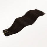 Light Brown (2A) Full Classic Clip-Ins (160g-220g)_100% Remy Human Hair.