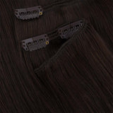 Light Brown (2A) Full Classic Clip-Ins (160g-220g)_100% Remy Human Hair.