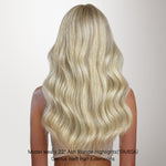 Ash Blonde Highlights (17A/60A) Genius Tape Weft Hair Extensions 60g_100% Remy Human Hair.