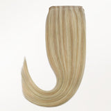 Dirty Blonde Highlights (18D/22F) Genius Tape Weft Hair Extensions 60g-100% Remy Human Hair.
