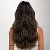 Dark Brown Balayage (2/6/2) Genius Tape Weft Hair Extensions 60g_100% Remy Human Hair.