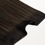 Dark Brown Balayage (2/6/2) Genius Tape Weft Hair Extensions 60g_100% Remy Human Hair.