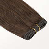 Chocolate Brown (4A) Genius Tape Weft Hair Extensions 60g_100% Remy Human Hair.