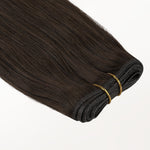 Dark Brown (2) Genius Tape Weft Hair Extensions 60g_100% Remy Human Hair.