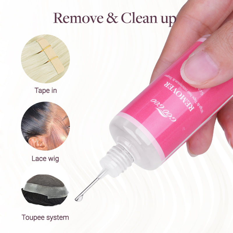 Glue Remover_100% Remy Human Hair.