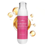 Hair Spray Leave-in Conditioner & Hold Styling Spray_100% Remy Human Hair.