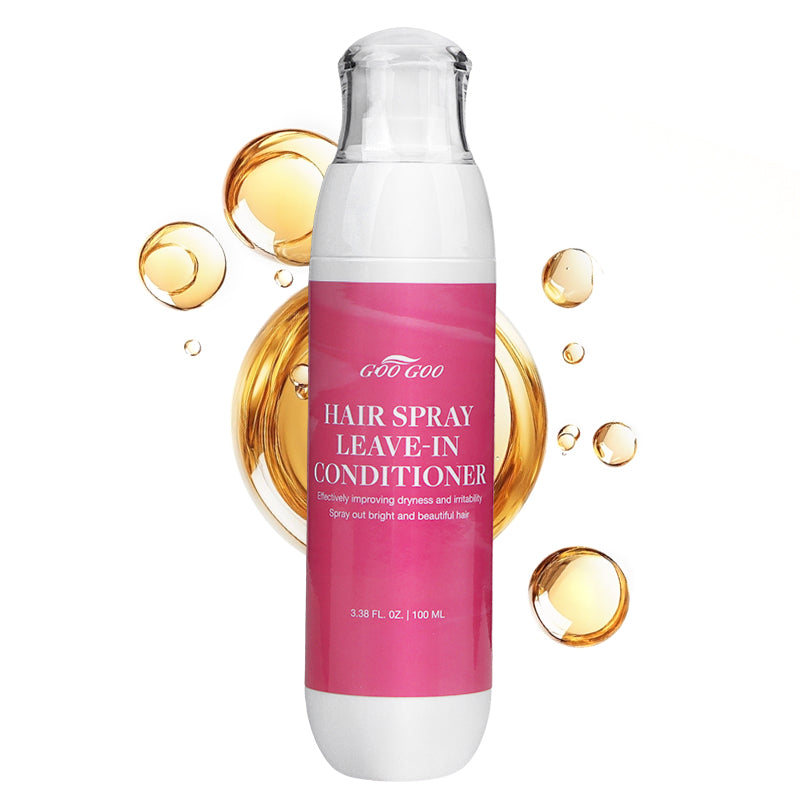 Hair Spray Leave-in Conditioner & Hold Styling Spray_100% Remy Human Hair.
