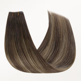 Honey Blonde Balayage (4/26/4) Butterfly Weft Hair Extensions (100g-150g)_100% Remy Human Hair.
