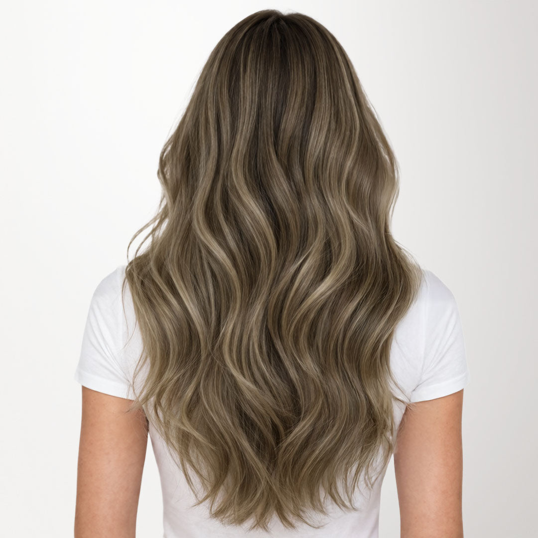 Honey Blonde Balayage (4/26/4) Butterfly Weft Hair Extensions (100g-150g)_100% Remy Human Hair.