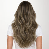 Honey Blonde Balayage (4/26/4) Butterfly Weft Hair Extensions (100g-150g)_100% Remy Human Hair.